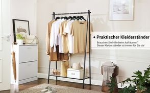 Praktischer Kleiderständer
