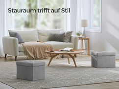 Mehrere Farben und Maße zur Auswahl