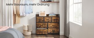 Mehr Stauraum, mehr Ordnung