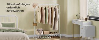 Stilvoll aufhängen, ordentlich aufbewahren