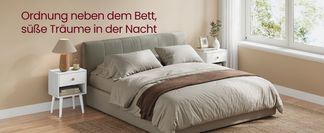 Ordnung neben dem Bett, süße Träume in der Nacht