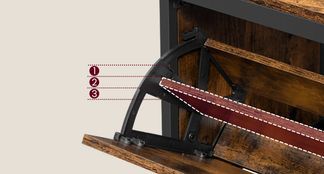 3 fach verstellbare Trennwand