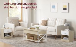 Ordnung und Sauberkeit ziehen ein