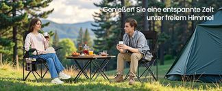 Genießen Sie eine entspannte Zeit unter freiem Himmel