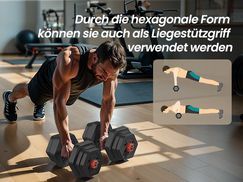 Auch als Liegestützgriffe nutzbar