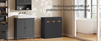 Große Kapazität trifft auf praktische Wäschesortierung