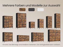 Mehrere Farben und Modelle