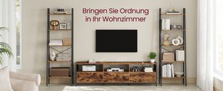 Bringen Sie Ordnung in Ihr Wohnzimmer