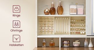 Spezieller Schmuckaufbewahrungsbereich