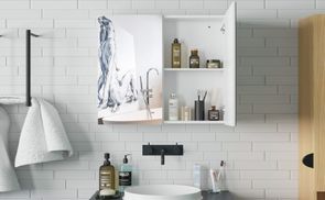 Bathroom mirror cabinet