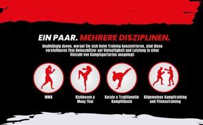 Vielseitig für verschiedene Kampfsportarten