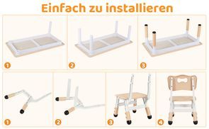 Leicht zu Montieren