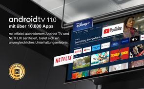 Android TV 11.0 und Netflix Zertifizierung