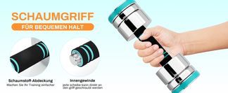 Komfortabler und griffiger Schaumstoffgriff