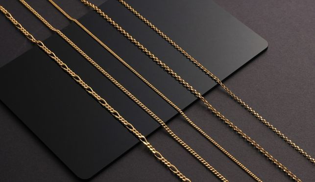 585 Gold Figaro Halskette