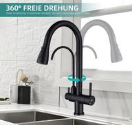 360° frei drehbarer Küchenhahn