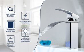 Fällt weiches Wasser.