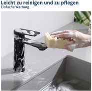 Erleben Sie leicht zu reinigende Waschtischarmaturen 