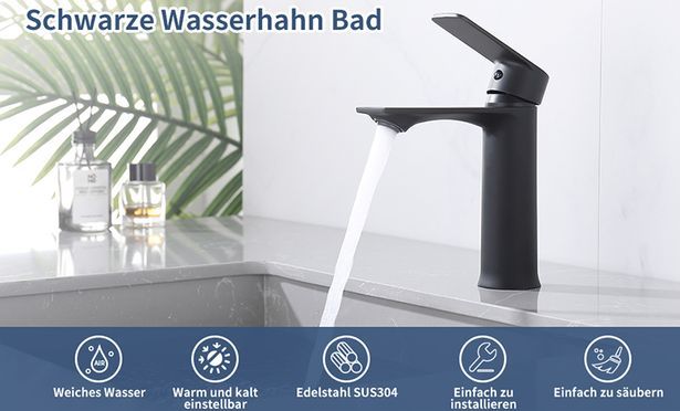 Stilvolle Eleganz für Ihr Badezimmer: Die hochfunktionale Waschtischarmatur von HOMELODY!