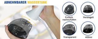 Abnehmbarer Wassertank – Praktisch, Dicht & Übersichtlich!
