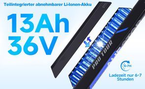 Abnehmbarer Li Ionen Akku