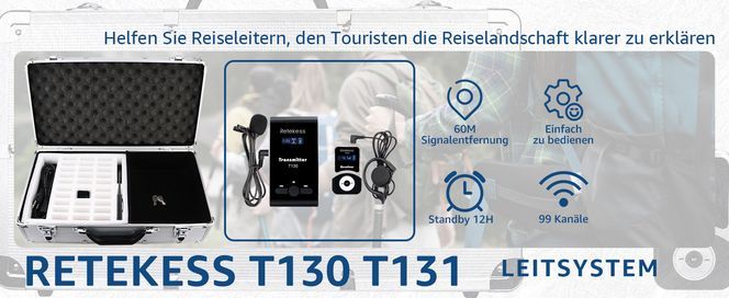 T130 T131 Flüster Tour Guide System