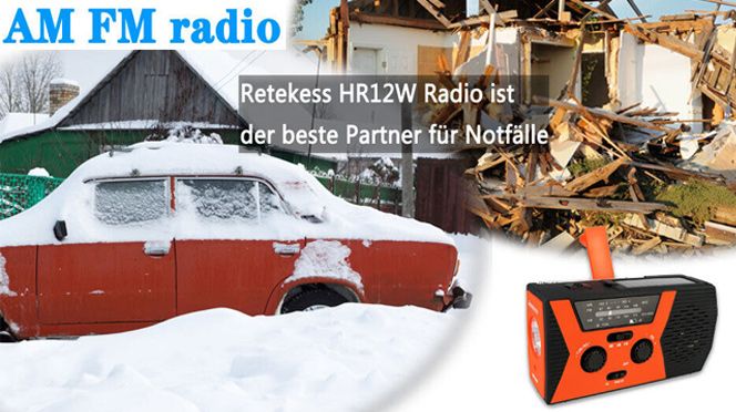 HR12W Tragbares Radio