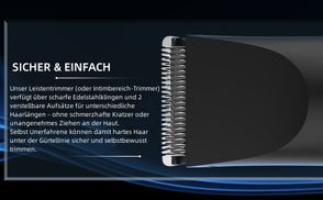 Hautfreundlich & effizientes Trimmen