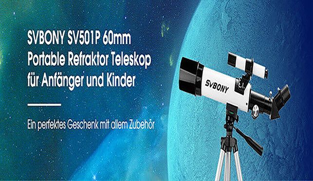 SVBONY 60 mm Refraktor-Teleskop