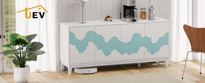 Eleganter Wellenmuster Design