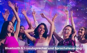 Bluetooth Musik Lautsprecher/Player mit dynamischem Rhythmus