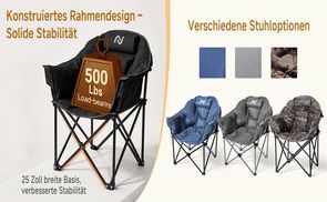 Breitbein Design mit 63 cm Standfläche