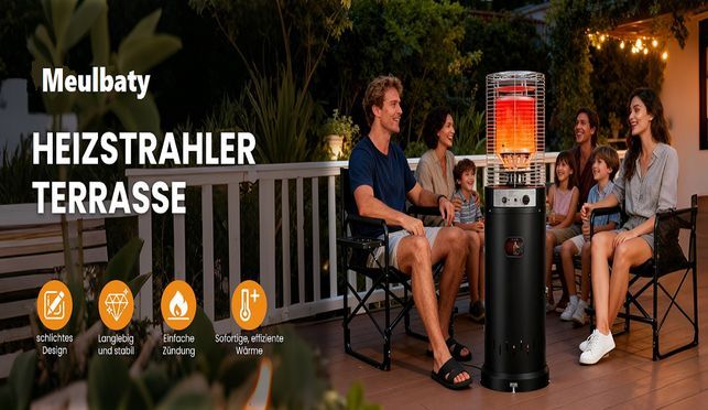 MEULBATY Strahler: Edles Design & sofortige Strahlungswärme!
