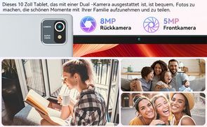 1280x800 HD Display & Dual Kamera