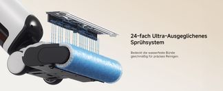 17,000 Pa starke Saugkraft und Anti Verwicklungs Kratzleiste