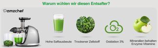 Höherer und reinerer Saftertrag und reichhaltigere Ernährung