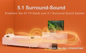 Ultimativen 5.1 Surround Soundbar