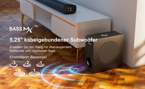 Kabelgebundener Subwoofer