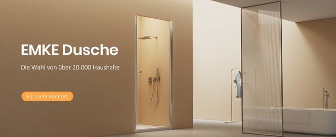 EMKE Duschkabine elegantes Design