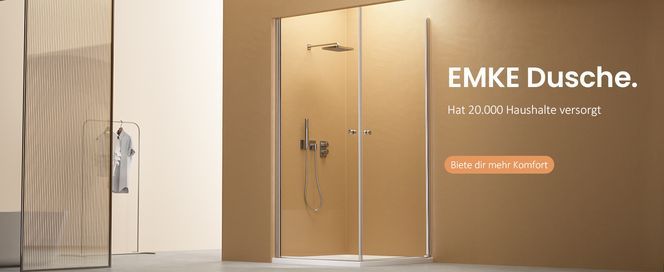 EMKE Dusche: Komfort für Tausende