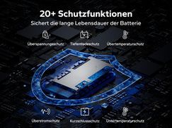 Protected by integrated BMS