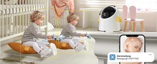 Bewegungs /Geräusch /Weinerkennung + Zonenalarme