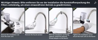 Einfache Installation in wenigen Schritten