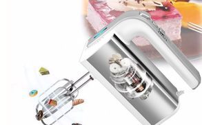 SOKANY Handmixer 800W, Handrührgerät 5 Geschwindigkeiten mit Turbo, 800 W, Handmixgerät