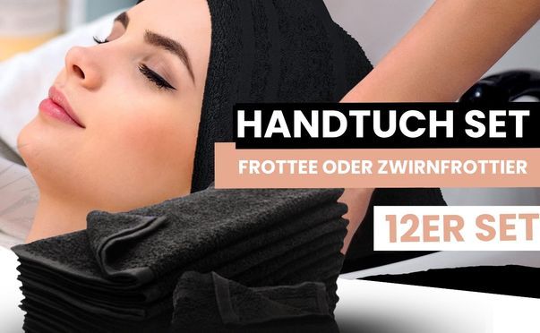 Hochwertige Handtücher für Zuhause Pflegeleicht & farbecht