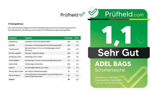 Elegante Sara Damenhandtasche aus echtem Leder – Stilvoll, praktisch und zeitlos