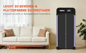 Ultraflach & Platzsparend: Nur 8,5 cm Bauhöhe