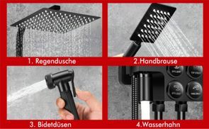Multifunctional shower system: