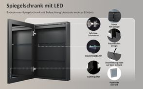 LED Multifunktion Spiegelschrank