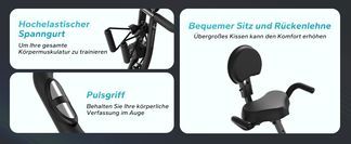 Maximaler Komfort für langes Training!